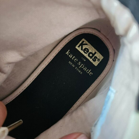 Kate Spade Keds X New York Kickstart High Top Leopard Sneakers Lace Shoes 7.5 - Picture 7 of 16